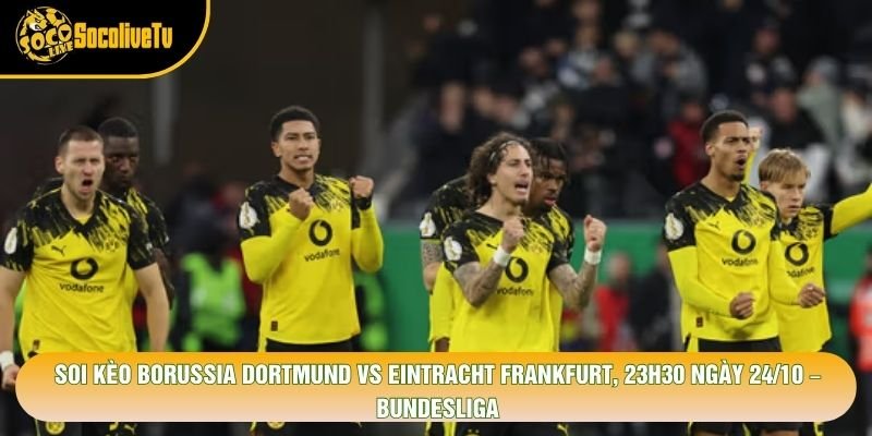 Soi Kèo Borussia Dortmund Vs Eintracht Frankfurt, 23h30 Ngày 24/10 – Bundesliga